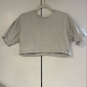 TNA Light Gray Women's Crop Top